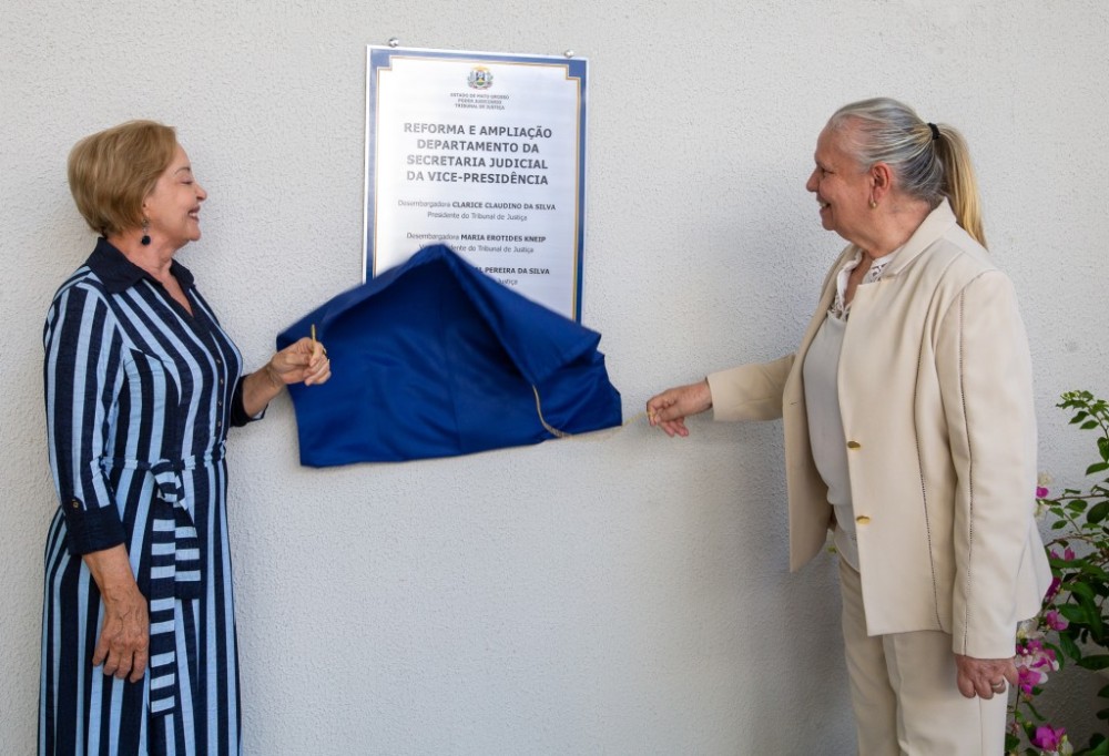 Obra de reforma e ampliação da Secretaria da Vice-Presidência do TJ é inaugurada