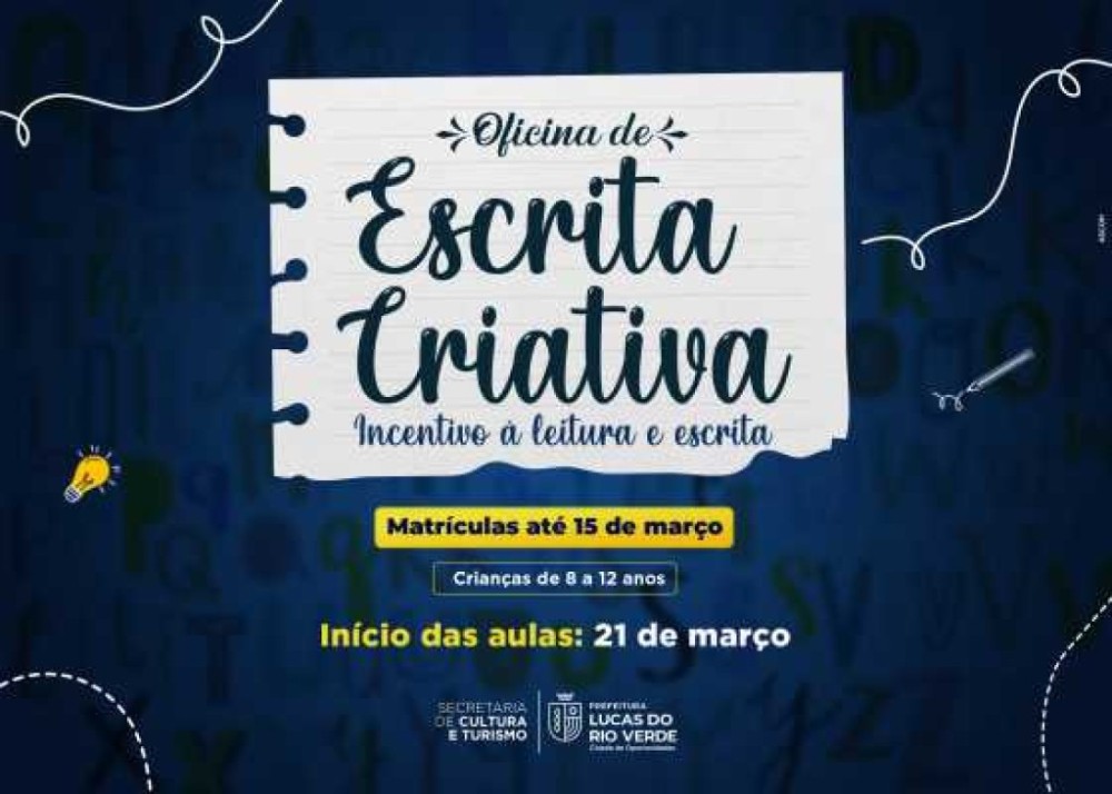 Biblioteca Container do Fujii abre vagas para Oficina de Escrita Criativa