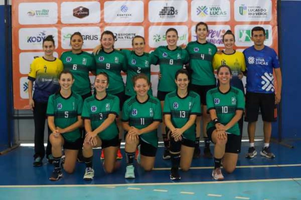 Equipe feminina é campeã no Open LRV de Handebol