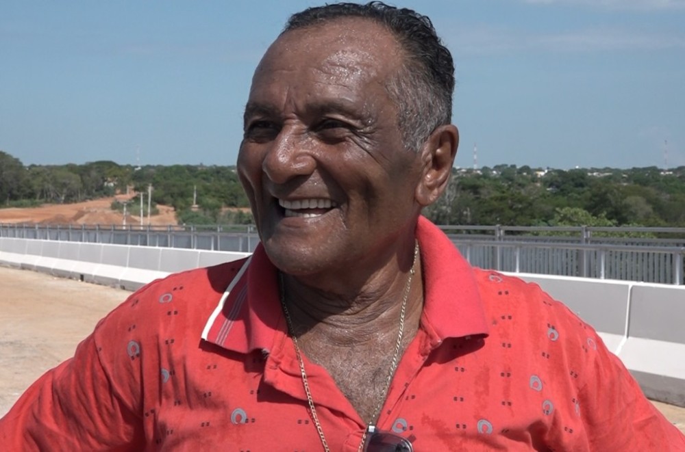 Chacareiro afirma que nova ponte sobre o Rio Cuiabá vai encurtar caminho para ver os filhos em VG: 