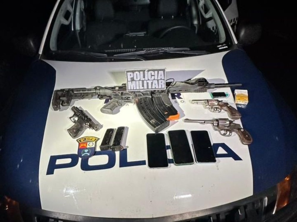 Polícia Militar liberta vítima de sequestro e prende quatro homens em Diamantino
