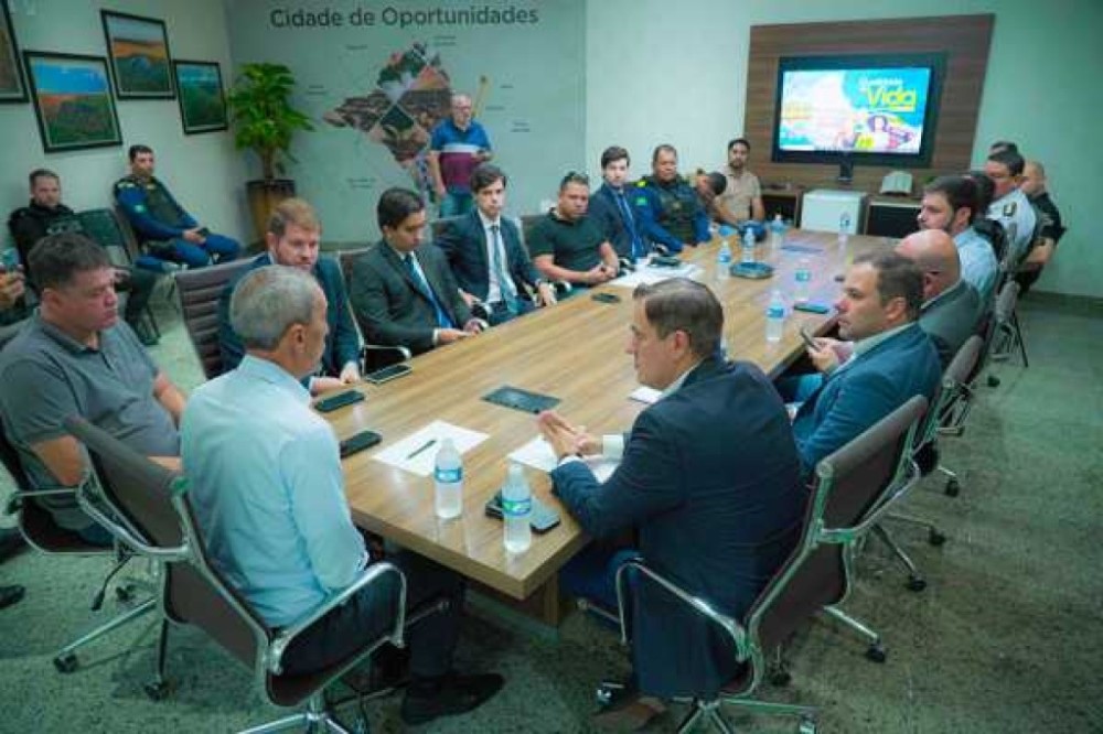 Município e Estado discutem melhorias para segurança pública em Lucas do Rio Verde