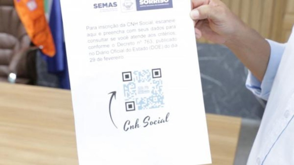 Mato Grosso inicia hoje as inscrições para CNH Social