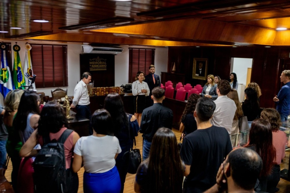 Nosso Judiciário recebe acadêmicos de Direito da Unic Beira Rio