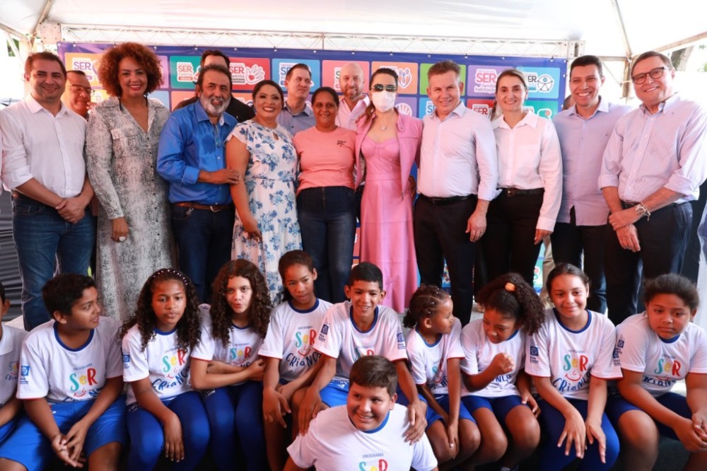 Idealizado pela primeira-dama de MT, programa SER Família Criança completa um ano em Poconé