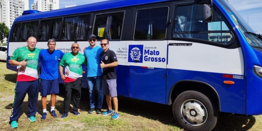 Várzea Grande recebe ônibus para atender atletas do Centro de Referência Paralímpico