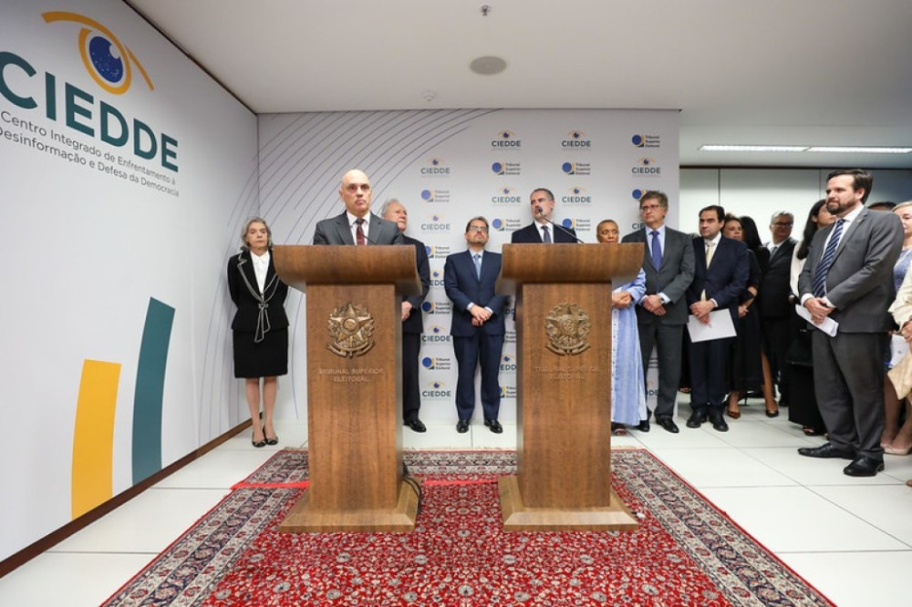 TRE-MT participa da inauguração do Centro Integrado de Enfrentamento à Desinformação e Defesa da Democracia