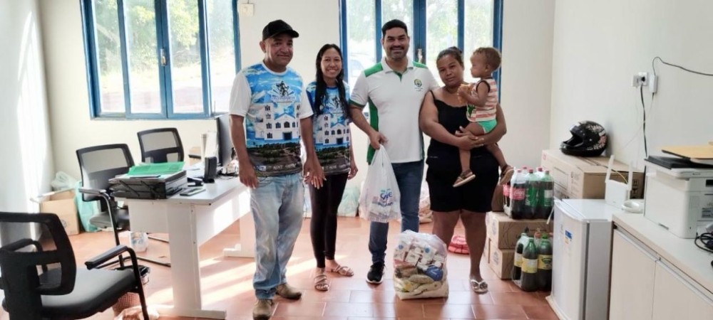 Secretaria de Esportes arrecada 350 quilos de alimentos nos torneios em Diamantino