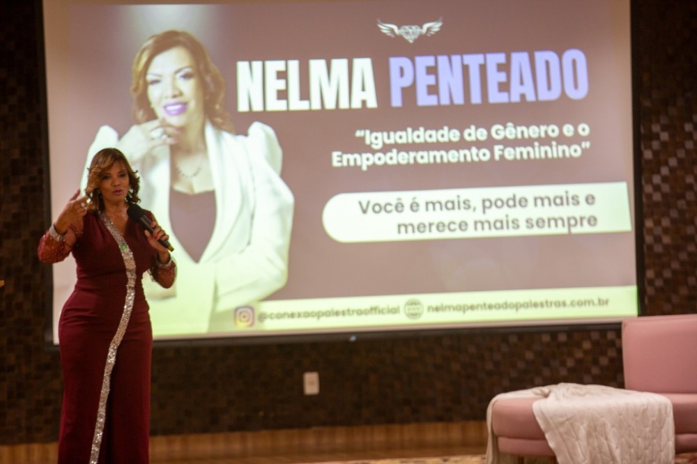Palestra de Nelma Penteado traz mensagem de empoderamento feminino e igualdade de condições