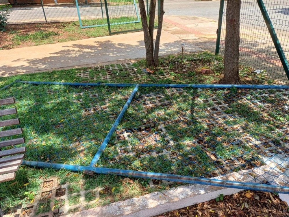 Áreas de lazer de Rondonópolis têm sido vandalizadas por aqueles para quem são construídas