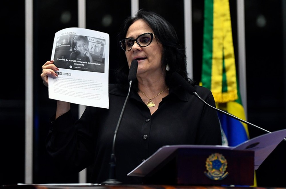 Damares pede criação de comissão sobre exploração sexual em Marajó