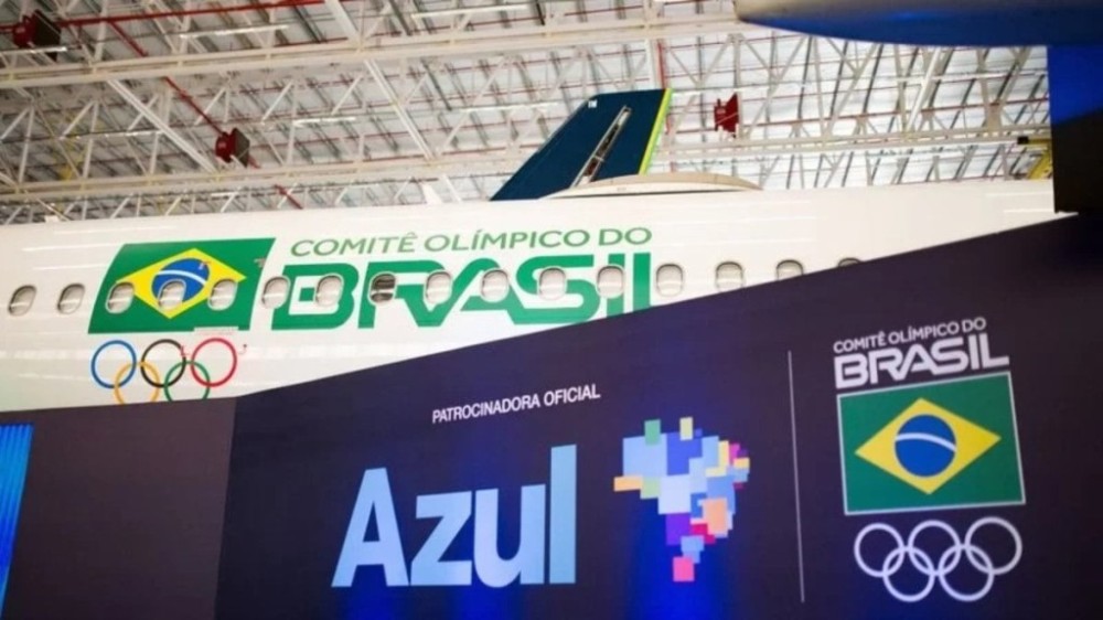 COB e Azul fecham parceria para Jogos Olímpicos de Paris 2024