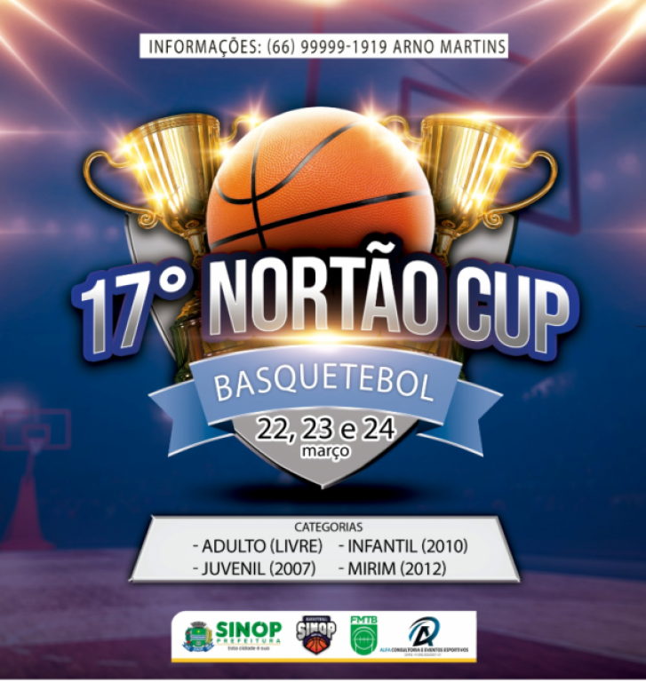 Atletas de Sorriso participam do 17º Cup de Basquetebol em Sinop