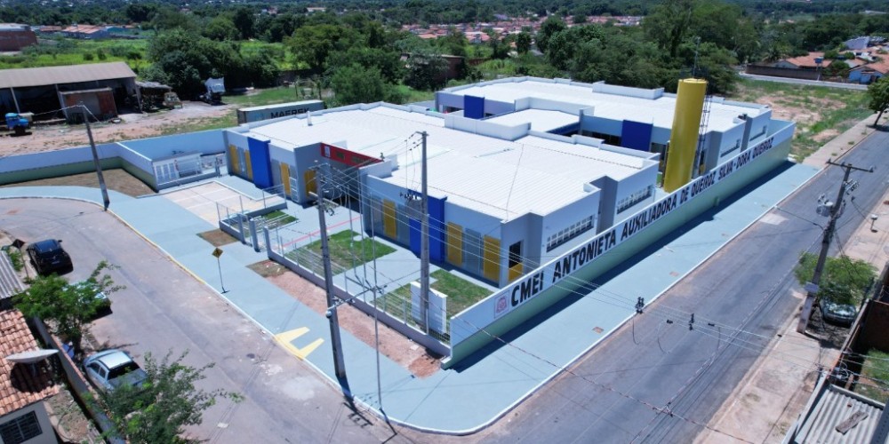 Prefeitura de Várzea Grande inaugura novo Centro Municipal de Educação Infantil