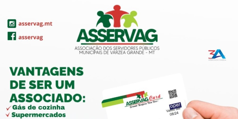 Associação dos Servidores Públicos de Várzea Grande lança cartão e mutirão de serviços nesta quinta-feira