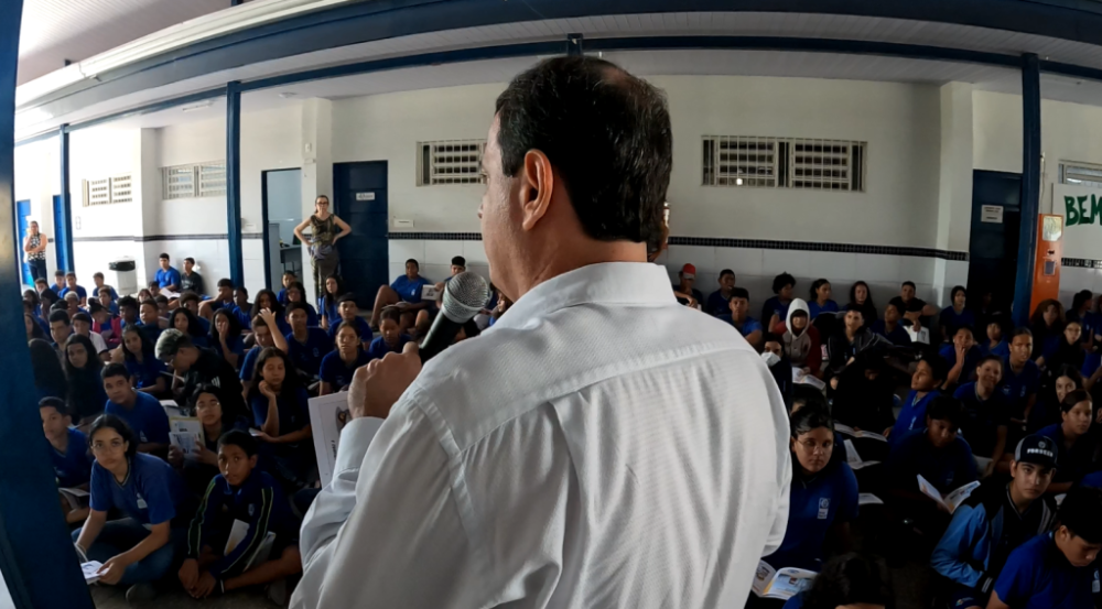 Mais próximo da comunidade: Programa Nosso Judiciário visita Escola Hermelinda de Figueiredo