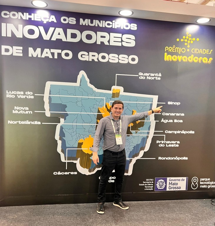 Destaque em inovação em Mato Grosso, Sinop participa do maior evento de cidades inteligentes do Brasil