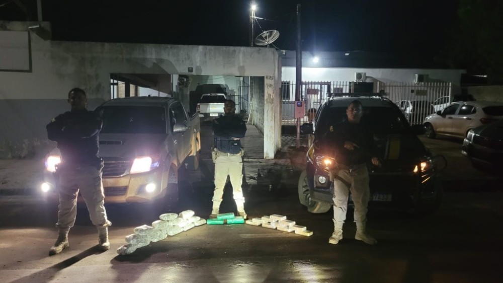 Ação da Polícia Rodoviária Federal, em Canarana/MT, resulta na Apreensão de Drogas na BR 158
