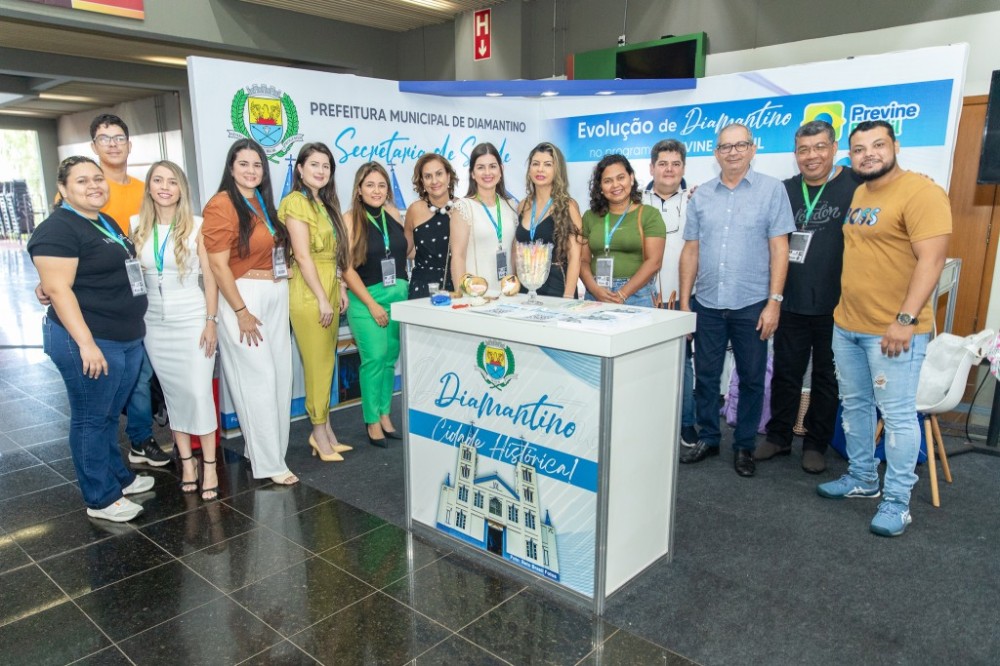 Diamantino participa do 1º Congresso de Secretarias de Saúde de Mato Grosso