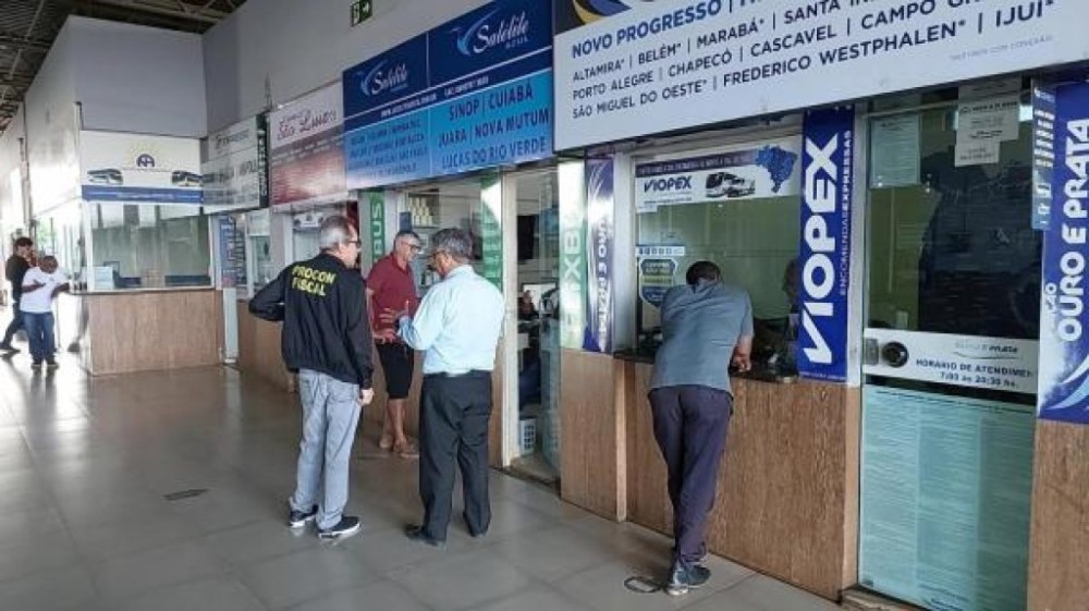Terminal Rodoviário recebe fiscalização do Procon