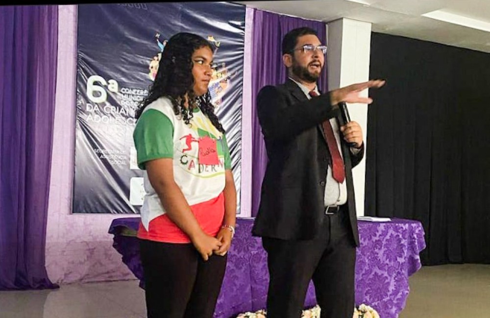 Integrante do Caderno 2 vai participar da 12 ª Conferência Nacional do Direito da Criança e Adolescente