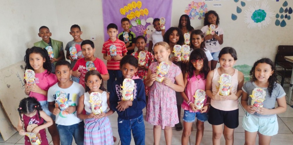 Páscoa é comemorada pelos integrantes do Serviço de Convivência de forma criativa