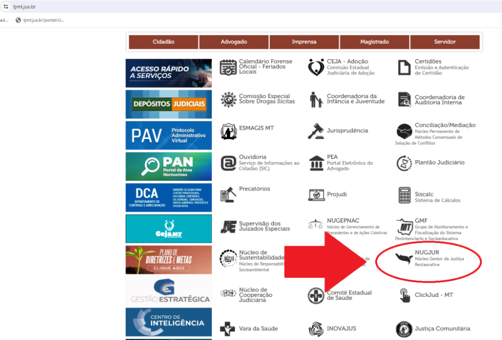 Círculos de construção de paz podem ser solicitados pela população no portal do TJMT na internet