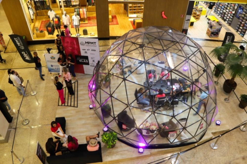 Jornada de entrevistas em shopping da capital termina nesta quarta