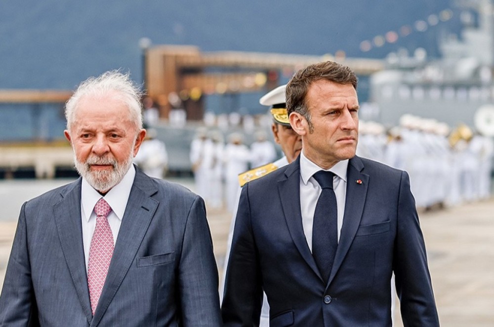 Presidente francês Macron será recebido no Senado nesta quinta-feira
