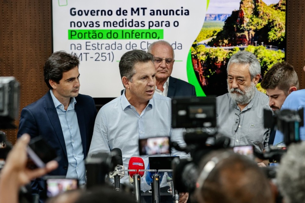 Governo de MT apresenta solução definitiva para liberar o trânsito no Portão do Inferno