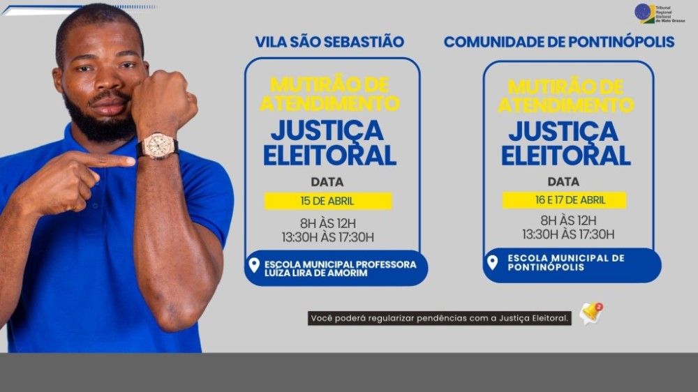 Mutirões eleitorais na zona rural de São Félix do Araguaia: ampliando o acesso à democracia