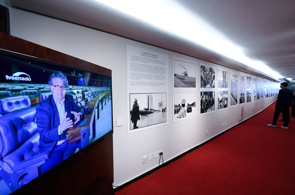 Senado abre exposição sobre a ditadura militar e reforça defesa da democracia