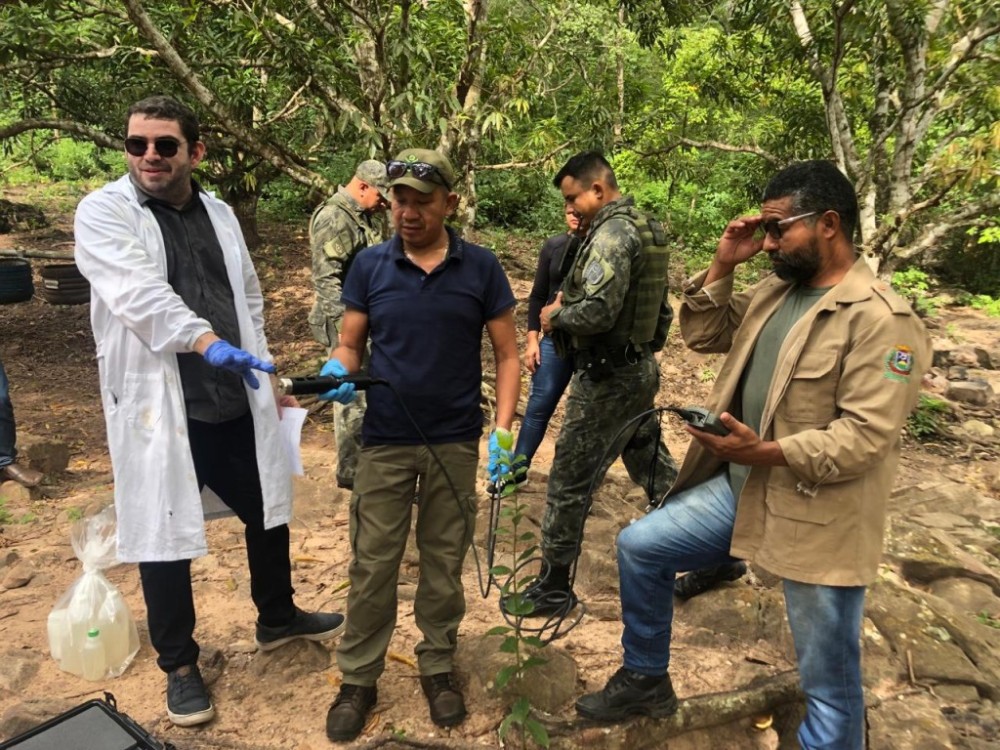 Unidade da Sema em Cáceres recebe novo equipamento para medir qualidade da água