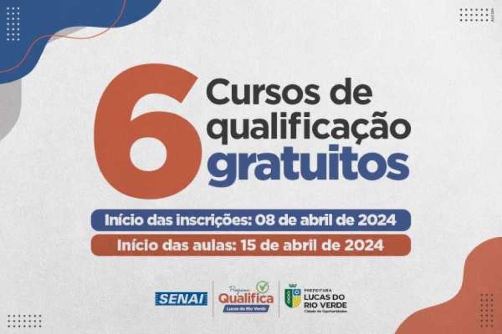 Qualifica Lucas oferece 6 cursos gratuitos para os luverdenses