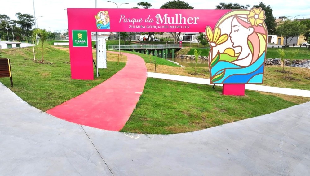 Sugestão de Pauta: Prefeitura de Cuiabá entrega Parque da Mulher na região do Santa Rosa nesta sexta-feira (5), às 19h