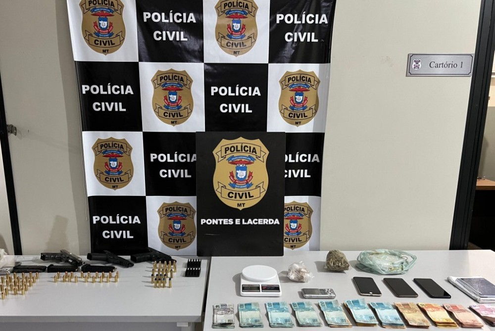 Operação Fronteira Integrada prende cinco investigados por tráfico e associação para o tráfico