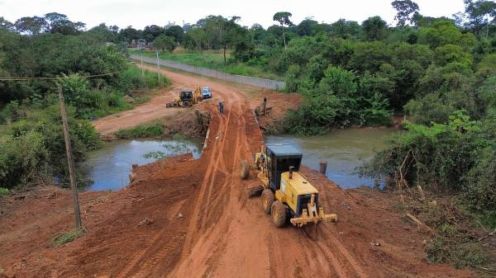 Ponte aos fundos do Fraternidade já está liberada