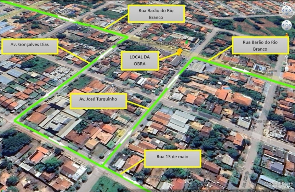 Rua Rio Branco, no Monte Líbano, será interditada a partir de amanhã (9)