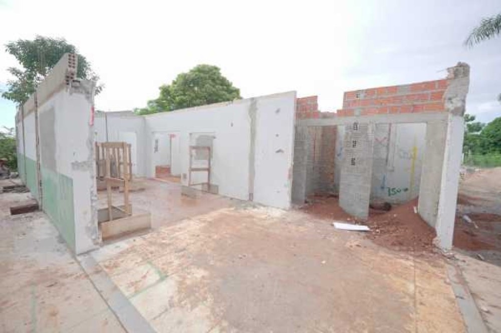 Obra da UBS Groslândia já está na etapa estrutural e alvenaria