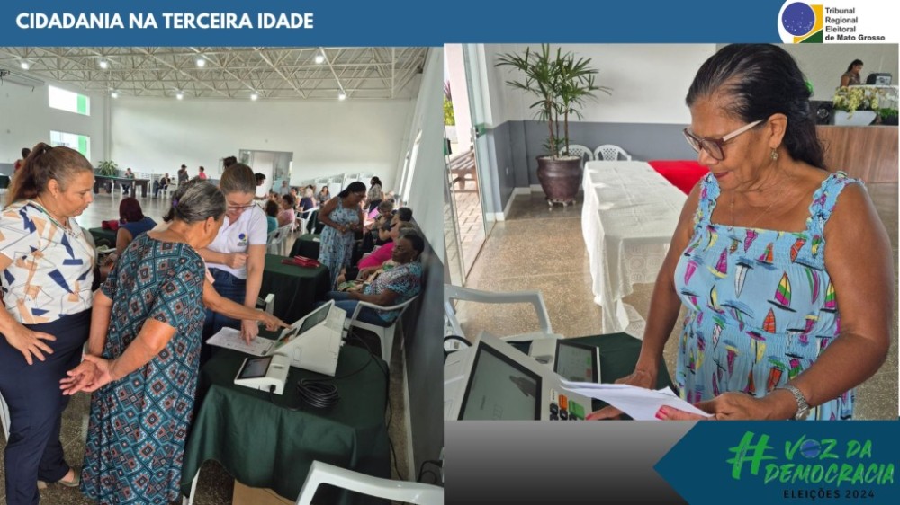 Cidadania na Terceira Idade: Cartório Eleitoral de Campo Verde promove palestra e treinamento sobre o direito ao voto
