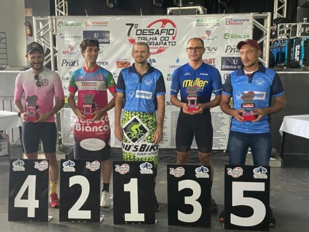 Sorrisenses se destacam em competição de ciclismo em Sapezal