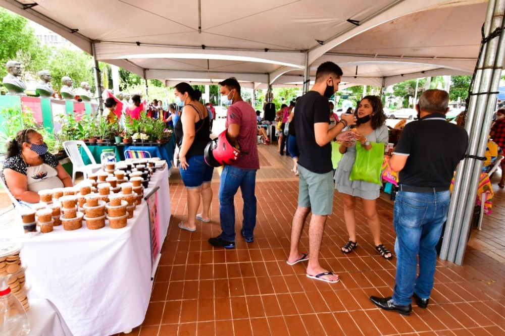 Praça Alencastro será palco da 1ª Feira da Agricultura Familiar e solenidade de assinatura de termo cooperação para regularização da energia elétrica nas feiras livres de Cuiabá