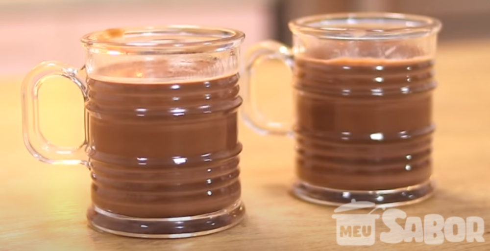 Chocolate quente cremoso