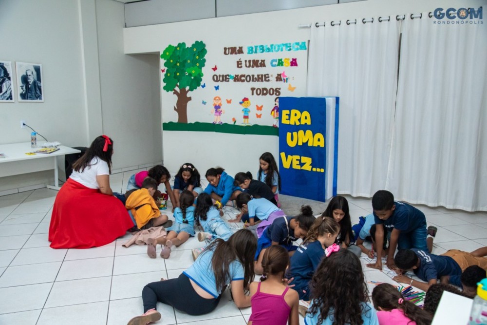 Rondonópolis comemora Dia Nacional do Livro Infantil na Biblioteca Rachid