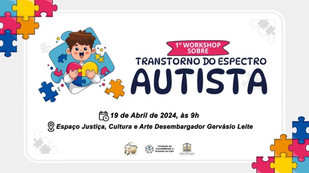 1º Workshop sobre Transtorno do Espectro Autista terá transmissão ao vivo
