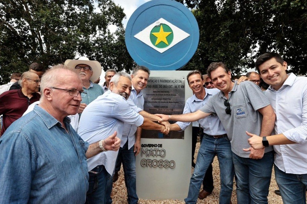 Governo entrega Rodovia do Jaú em Juara: 