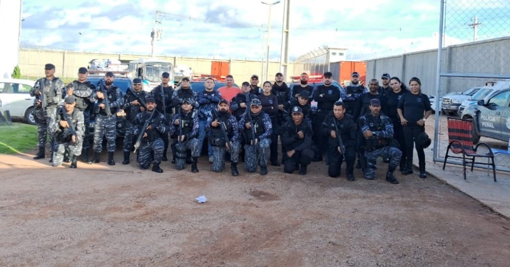 Operação apreende entorpecentes, celulares e outros materiais ilícitos no Centro de Ressocialização Ahmenon