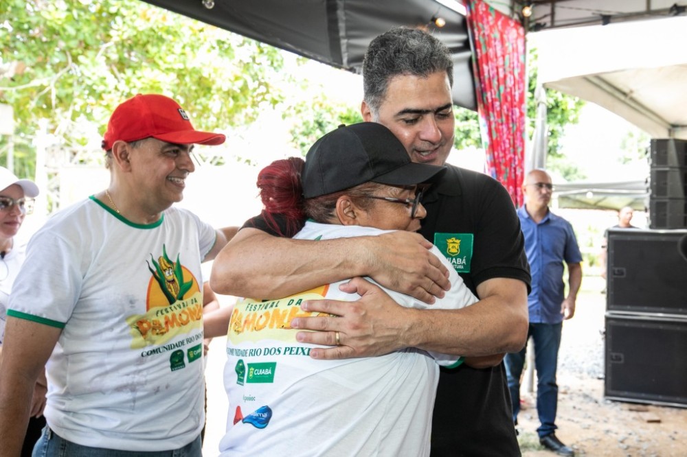 Prefeito Emanuel Pinheiro visita 5º Festival da Pamonha de Cuiabá e recebe agradecimentos de comerciantes e moradores