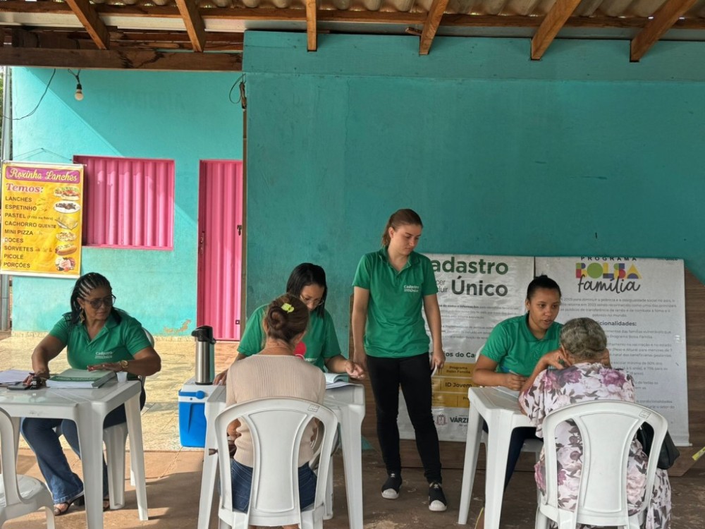 Moradores do bairro Cristo Rei recebem ação do Cadastro Único nesta quarta-feira 