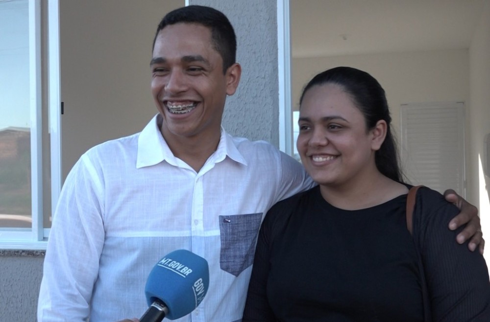 Junto há 5 anos, casal sai do aluguel após adquirir casa pelo SER Família Habitação e planeja filhos: 